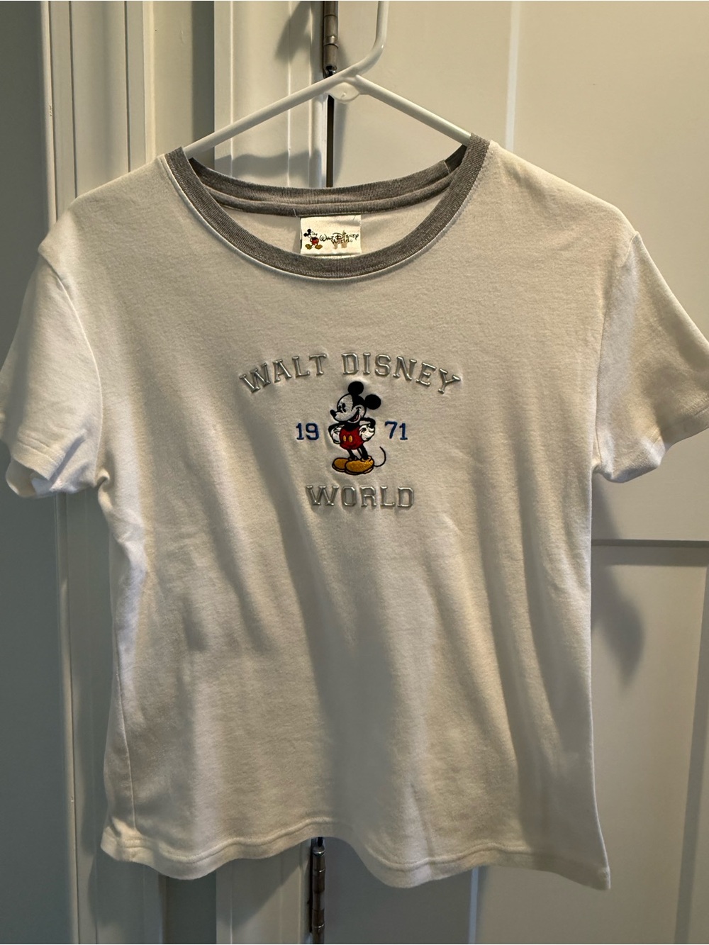 Walt Disney World 1971 Mickey Mouse T-Shirt Ladies Size Medium